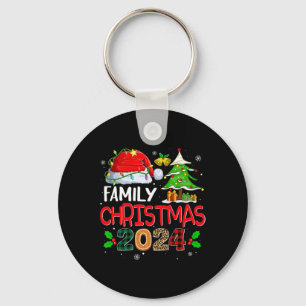Family Christmas 2024 S For Family Matching Outfit Keychain