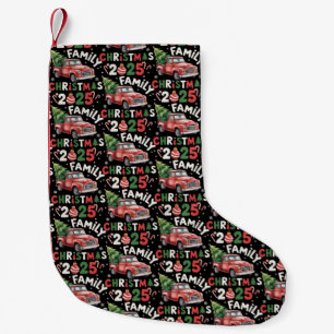 Family Christmas 2025 Crew Group Matching Family  Small Christmas Stocking