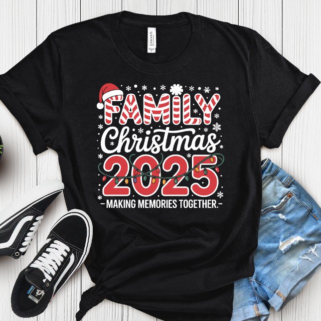 Family Christmas 2025 - Making Memories Together T-Shirt (Creator Uploaded)
