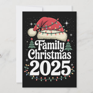 Family Christmas 2025 Matching Holiday Xmas Card