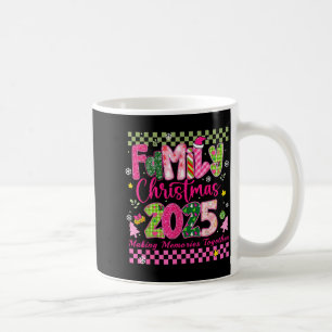 Family Christmas 2025 Matching Outfit Squad Santa Coffee Mug