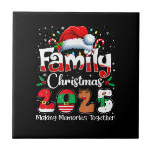 Family Christmas 2025 Matching Outfit Squad Santa  Tile