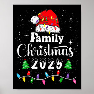 Family Christmas 2025 Matching Outfit Xmas Men Wom Poster