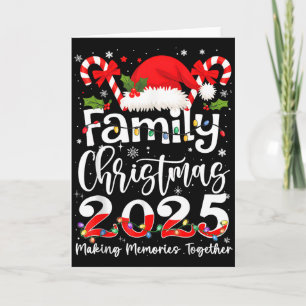 Family Christmas 2025 Matching Outfit Xmas Squad S Card