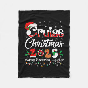 Family Christmas 2025 Matching Outfit Xmas Squad S Fleece Blanket