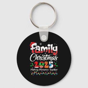 Family Christmas 2025 Matching Outfit Xmas Squad S Keychain