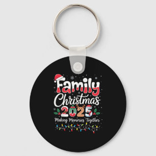 Family Christmas 2025 Matching Outfit Xmas Squad S Keychain