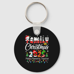Family Christmas 2025 Matching Outfit Xmas Squad S Keychain