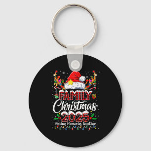Family Christmas 2025 Matching Outfit Xmas Squad S Keychain