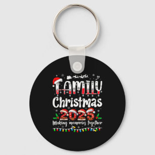 Family Christmas 2025 Matching Outfit Xmas Squad S Keychain