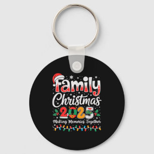 Family Christmas 2025 Matching Outfit Xmas Squad S Keychain
