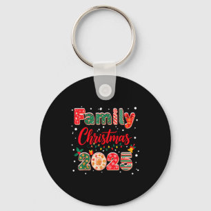 Family Christmas 2025 Matching Outfit Xmas Squad S Keychain
