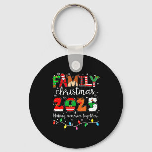 Family Christmas 2025 Matching Outfit Xmas Squad S Keychain