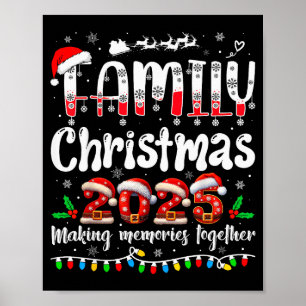 Family Christmas 2025 Matching Outfit Xmas Squad S Poster
