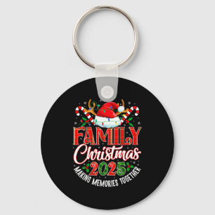 Family Christmas 2025 Matching Pajama Xmas Squad Keychain