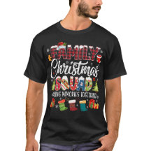 Family Christmas 2025 Matching Squad Santa Plaid 