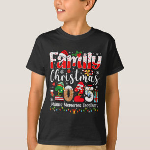 Family Christmas 2025 Matching Squad Santa Xmas Li T-Shirt