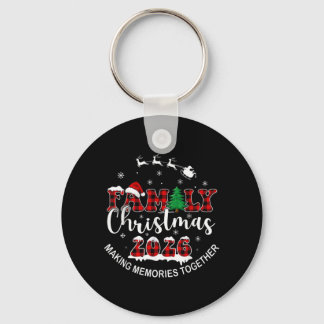 Family Christmas 2026 Matching Outfit Xmas Squad Keychain