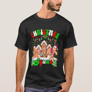 Family Christmas Crew Funny Boujee cookie baking X T-Shirt