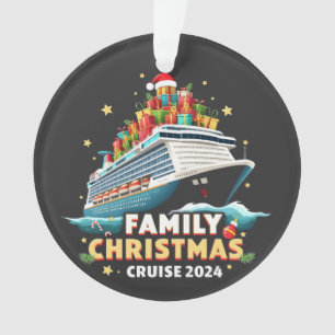 Family Christmas Cruise 2024 Matching Outfit Ornament