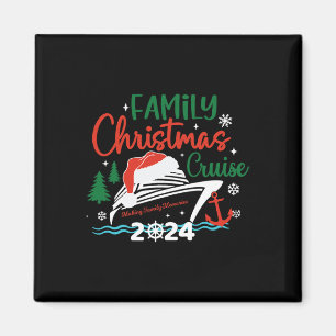 Family Christmas Cruise 2024 Merry Cruisemas Xmas Magnet
