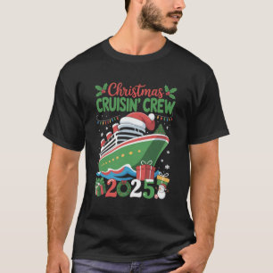 Family Christmas Cruise 2025 Matching Holiday Xmas T-Shirt