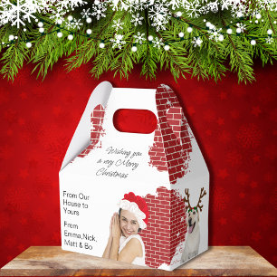 Family Christmas Hats Our House Favor Box
