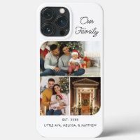 Family Christmas Holiday Photo Personalized Dad