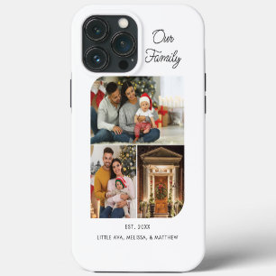 Family Christmas Holiday Photo Personalized Dad iPhone 13 Pro Max Case