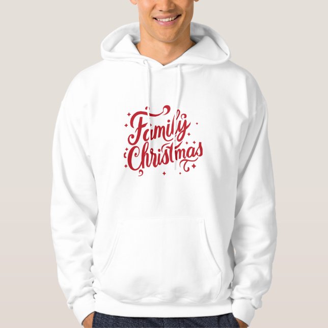 Family Christmas' Hoodie (Front)