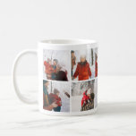 Family Christmas Memories Photo Collage Mug<br><div class="desc">For some people, it would be impossible to have sufficient cabinet space for enough mugs showcasing all of their Christmas memories. While this 10 photo collage mug is by no means the complete solution, it's a great way to include the whole family—kids, parents, grandparents and pets—on a single item to...</div>