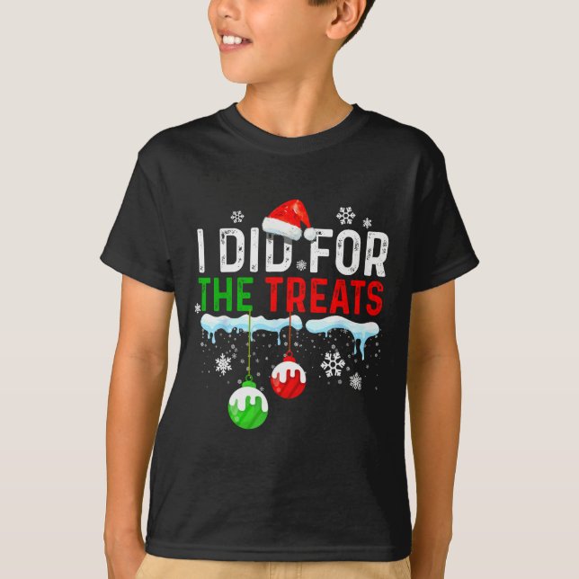 Family Christmas Pajamas Matching I Did For The Tr T-Shirt (Front)