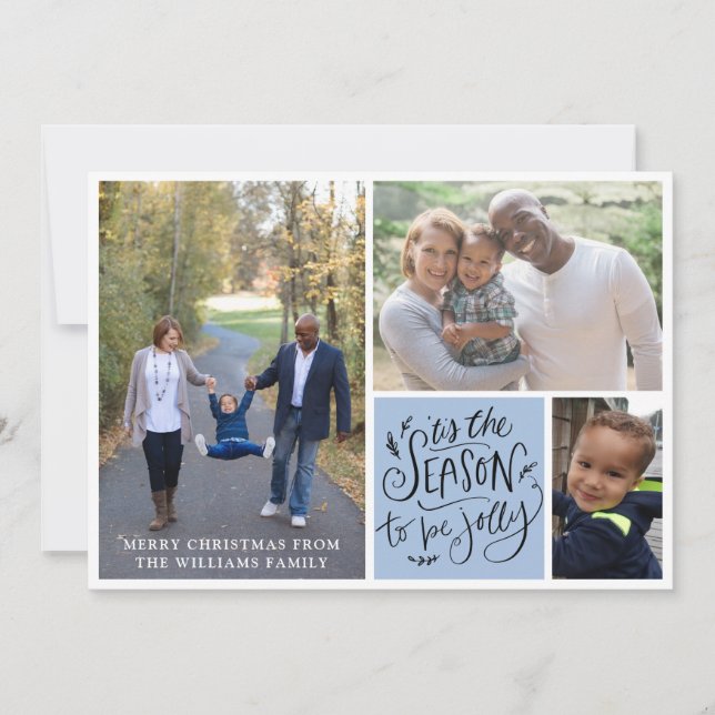 Family Christmas Photo Collage (Front)