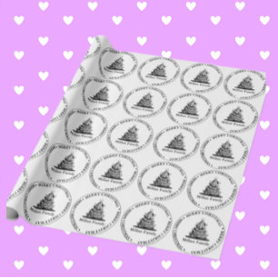 Family Christmas Tree theme Wrapping Paper