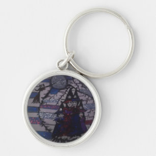 family circle,witches ,by mandy ashby,keychain keychain