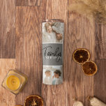 Family Collage Photo & Personalized Grey Gift Thermal Tumbler<br><div class="desc">Create a beautiful and personalized family collage with eight photos, accompanied by a personalized family name in grey. This unique and thoughtful gift is perfect for commemorating special moments and celebrating the love and bond within a family. The collage features eight carefully selected photos that you can provide, showcasing cherished...</div>