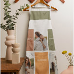 Family Collage Photo | Thankful Blessed Grateful Apron<br><div class="desc">Family Collage Photo | Thankful Blessed Grateful</div>