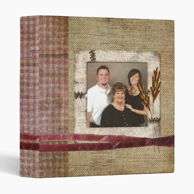 Family Country Binder (Front/Spine)