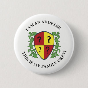 Family Crest 2 Inch Round Button