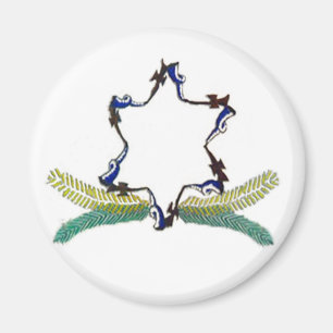 Family Crest Magnet Round