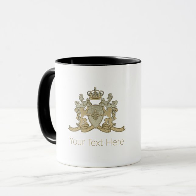 Family Crest Mug (Front Left)