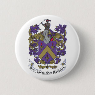 Family Crest Pin-on Button