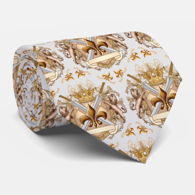 Family Crest Tie (Rolled)