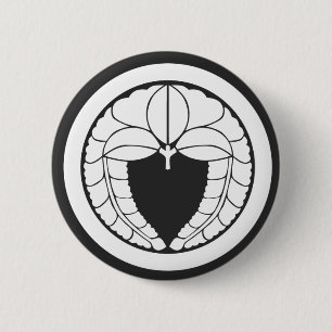 [Family Crests] Flowers 2 Inch Round Button