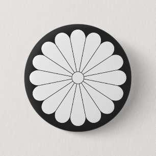 [Family Crests] Flowers 2 Inch Round Button