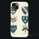 Family Crests of Various English Houses iPhone 13 Case<br><div class="desc">A great print of various family crests for a couple of English houses. You can see the last names of the family for each crest plus the city in which they lived. If you have an affinity for English history this is the perfect purchase for you!</div>