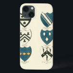 Family Crests of Various English Houses iPhone 13 Case<br><div class="desc">A great print of various family crests for a couple of English houses. You can see the last names of the family for each crest plus the city in which they lived. If you have an affinity for English history this is the perfect purchase for you!</div>