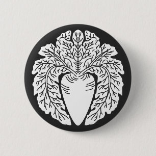 [Family Crests] Plants 2 Inch Round Button