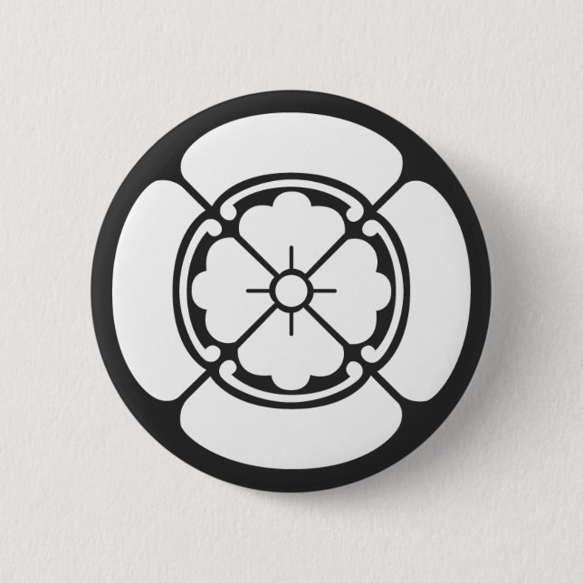 [Family Crests] Plants 2 Inch Round Button (Front)