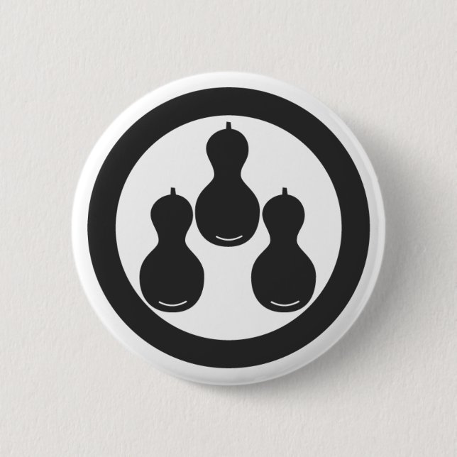 [Family Crests] Plants 2 Inch Round Button (Front)